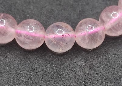 Bracelet élastique Quartz Fraise 6 mm